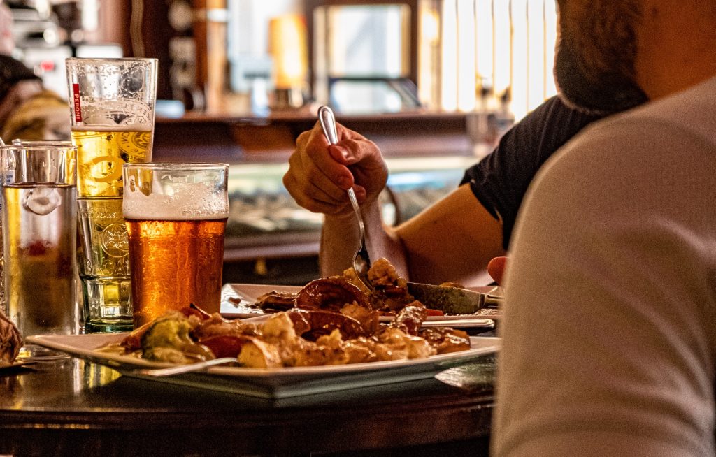 Comensales en Flaherty's Barcelona